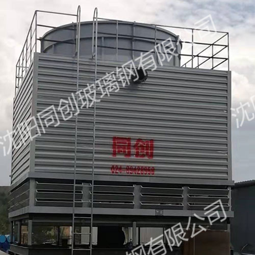 辽宁众鹏500吨方型逆流冷却塔1