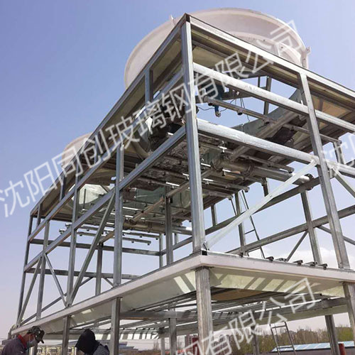 方型逆流塔钢结构