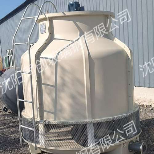 运到现场的圆塔