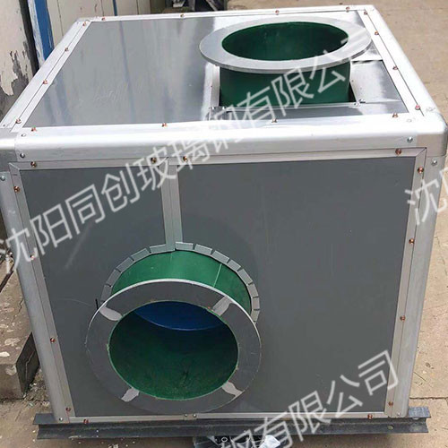 带消音箱玻璃钢风机2